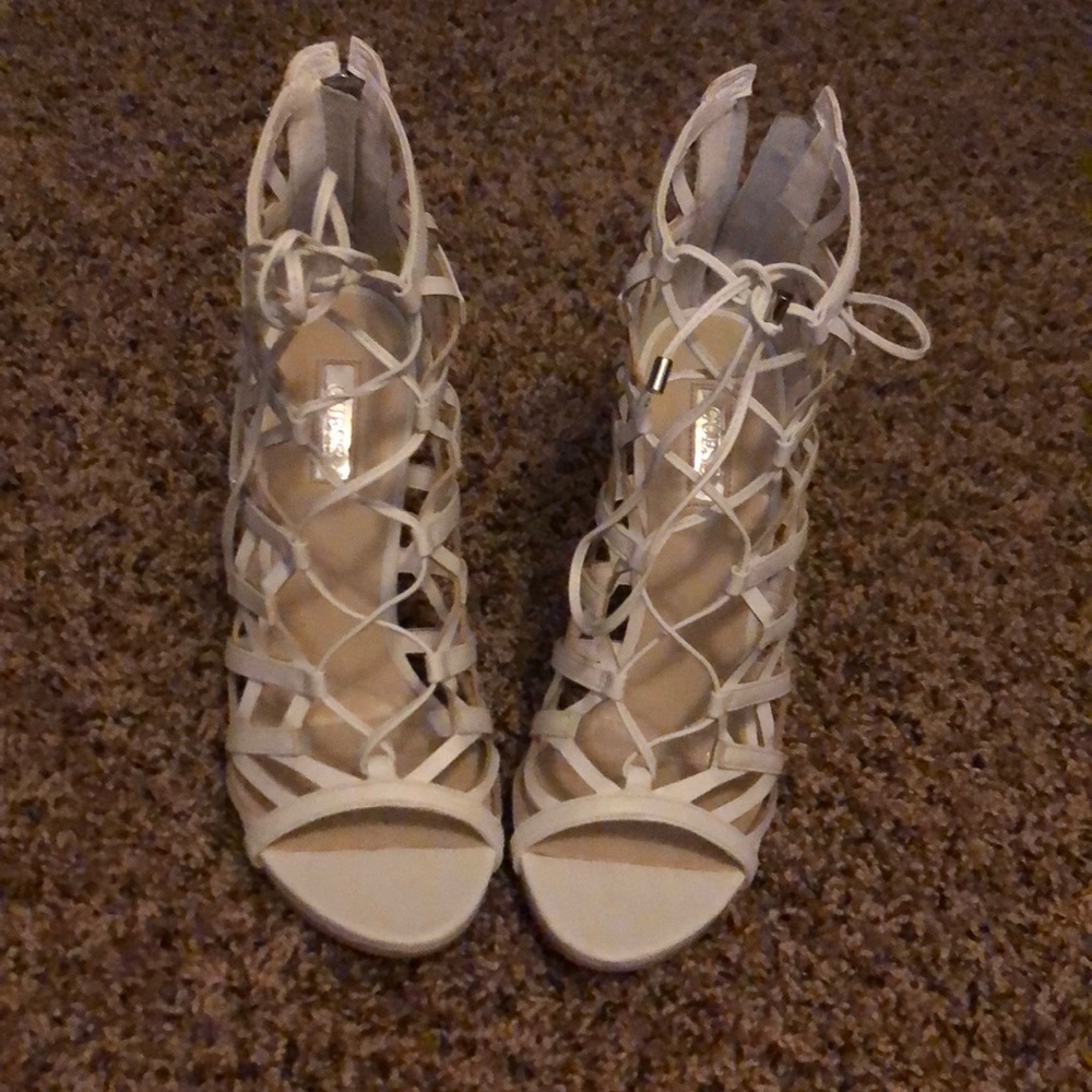 Guess strappy heels